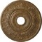 Ekena Millwork Vienna Ceiling Medallion (Fits Canopies up to 6 1/2"), 20"OD x 3 1/2"ID x 1 1/2"P, Rubbed Bronze CM20VIRZS - alternate 1